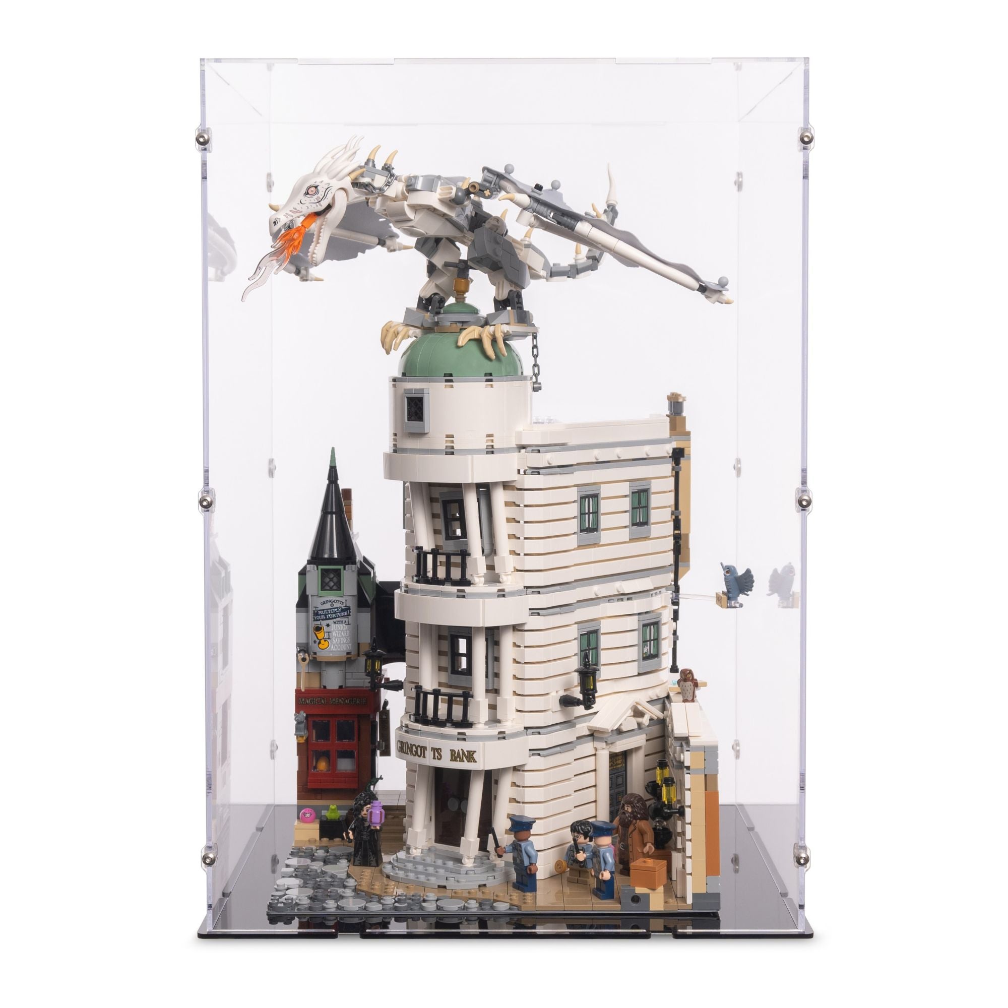 Gringotts Bank (Without Vault) Display Case for LEGO 76417
