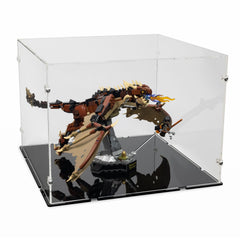 Hungarian Horntail Dragon Display Case for LEGO 76406