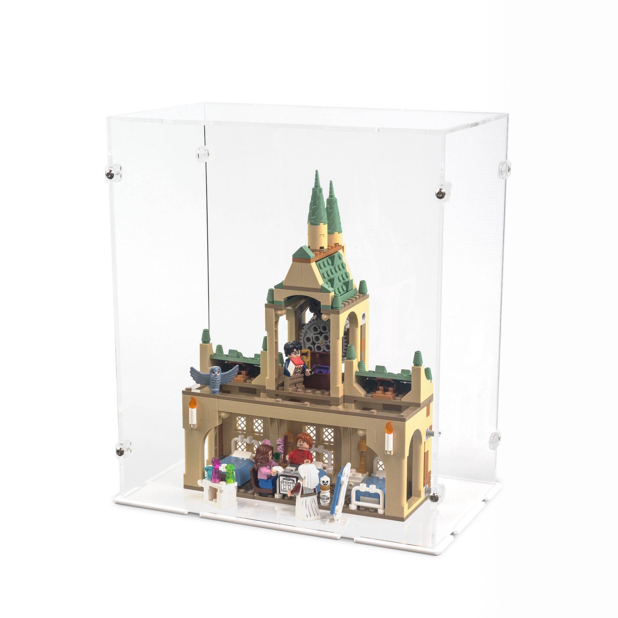 Hogwarts Hospital Wing Display Case for LEGO 76398