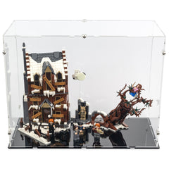 Shrieking Shack & Whomping Willow Display Case for LEGO 76407