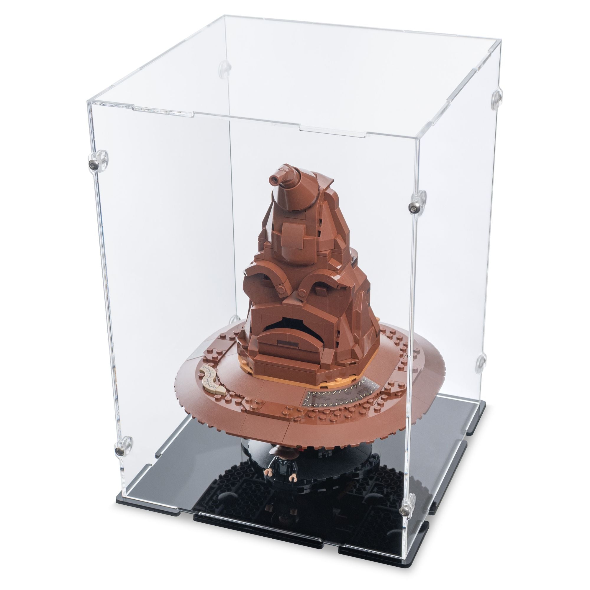 Talking Sorting Hat Display Case for LEGO 76429