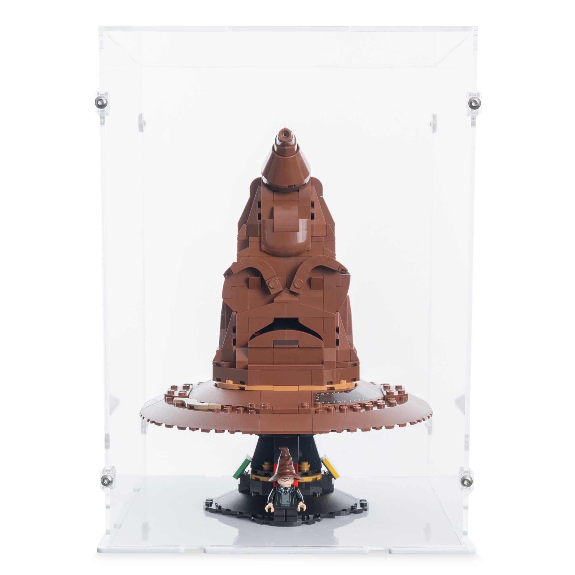 Talking Sorting Hat Display Case for LEGO 76429