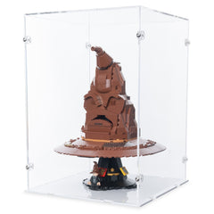 Talking Sorting Hat Display Case for LEGO 76429