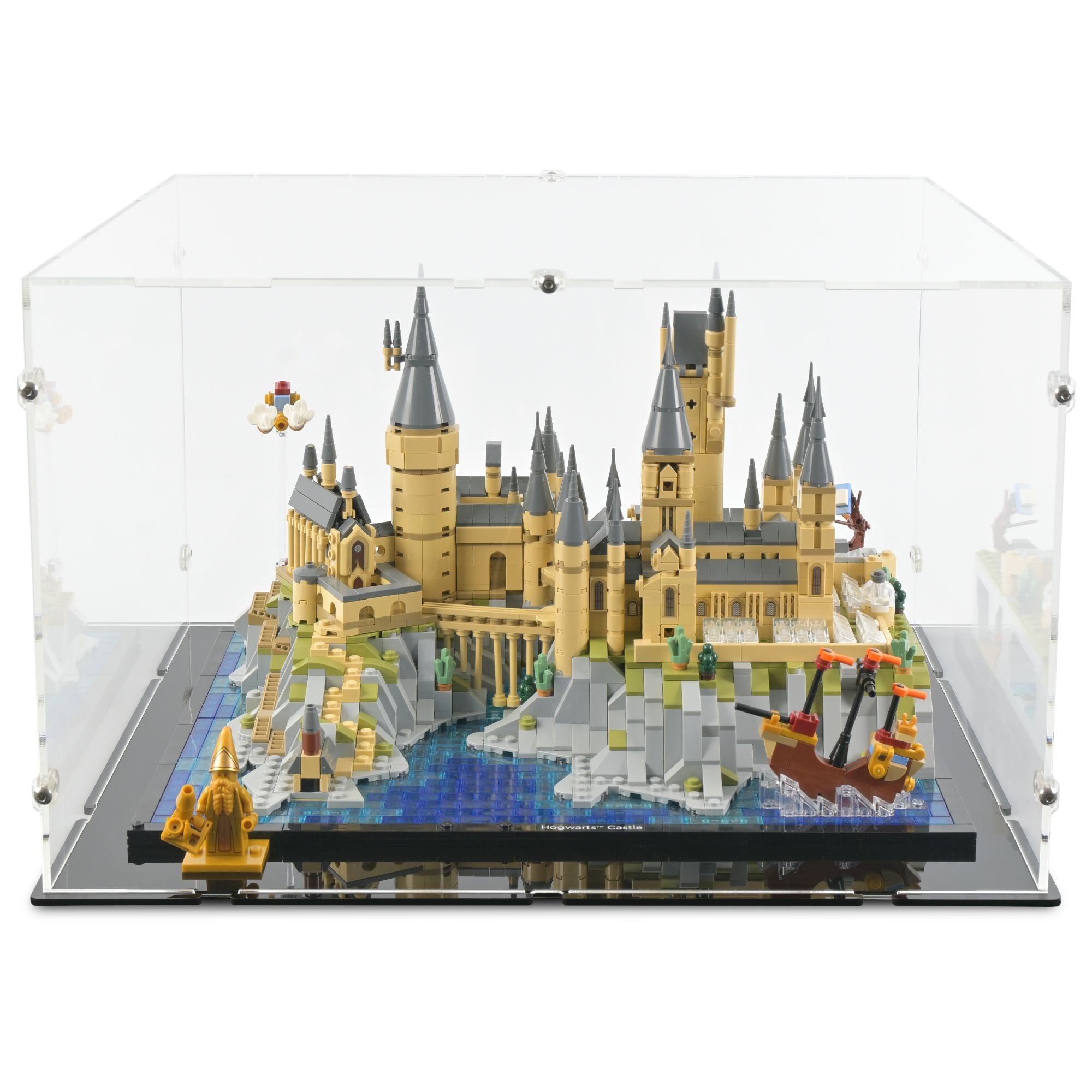 Hogwarts Castle and Grounds Display Case for LEGO 76419