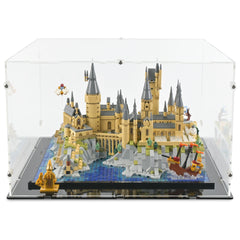 Hogwarts Castle and Grounds Display Case for LEGO 76419