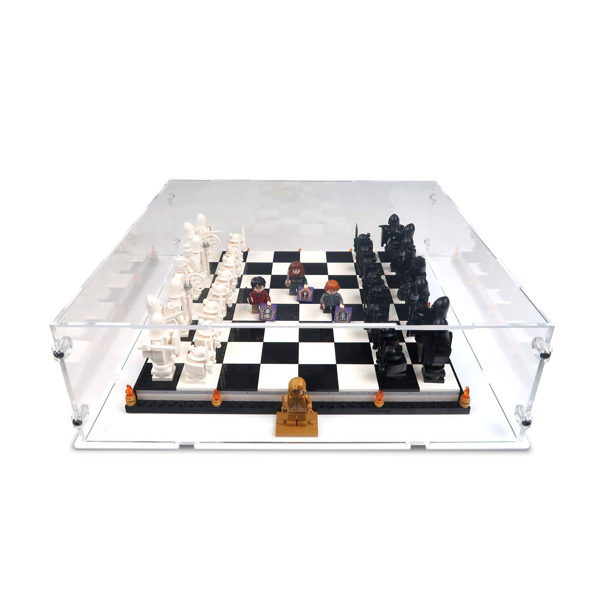 Hogwarts Wizard's Chess Small Display Case for LEGO 76392