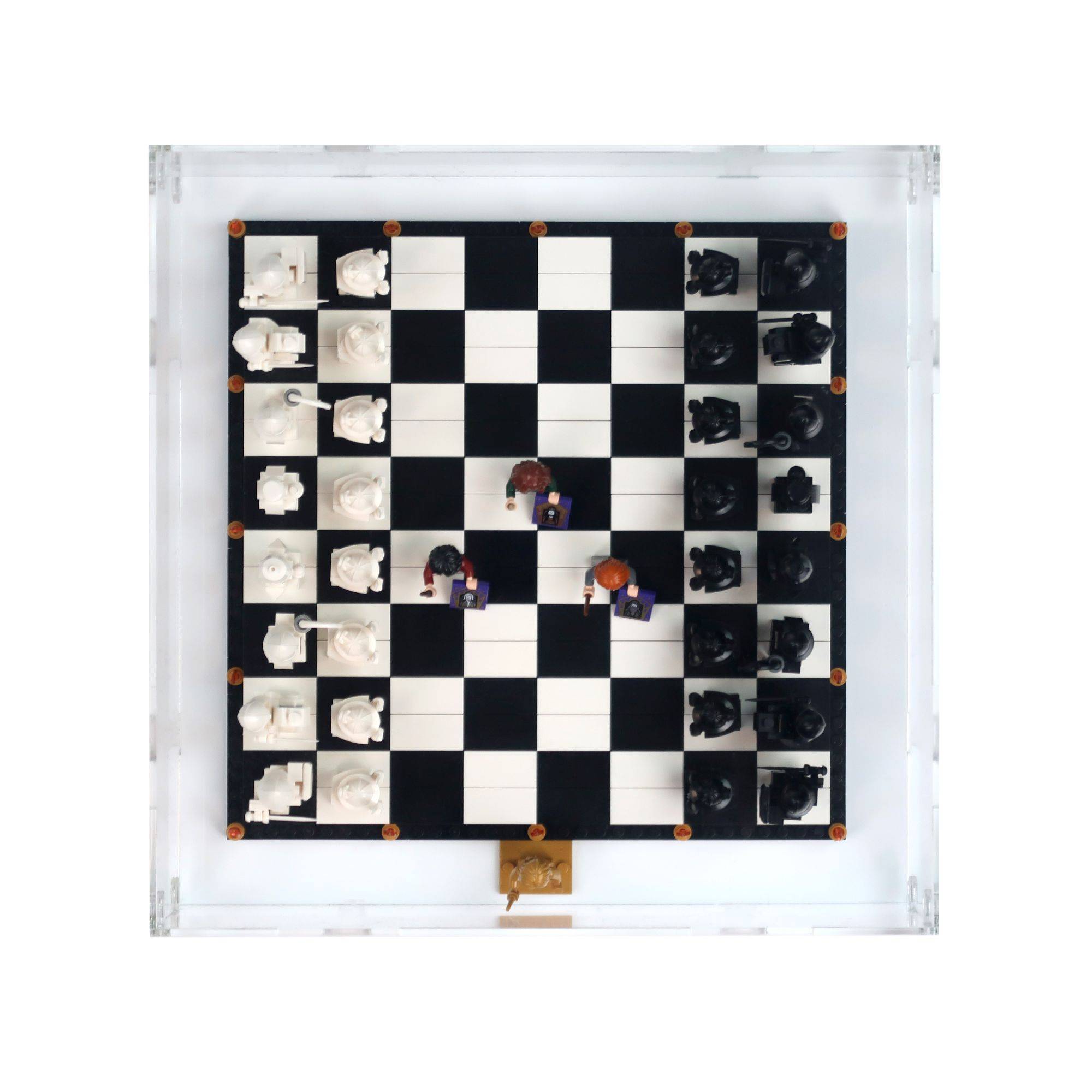 Hogwarts Wizard's Chess Small Display Case for LEGO 76392