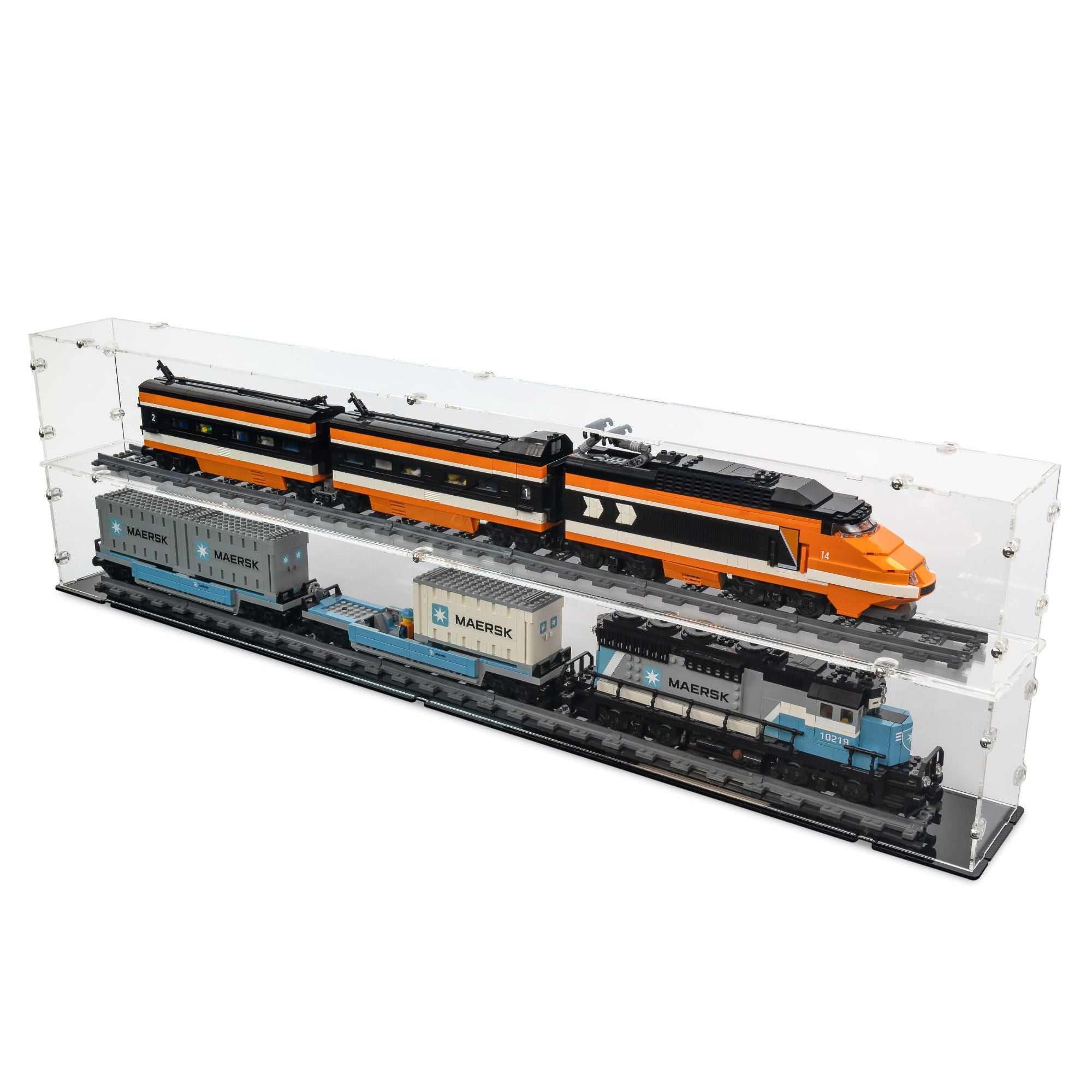 Horizon Express Train Display Case for LEGO 10233