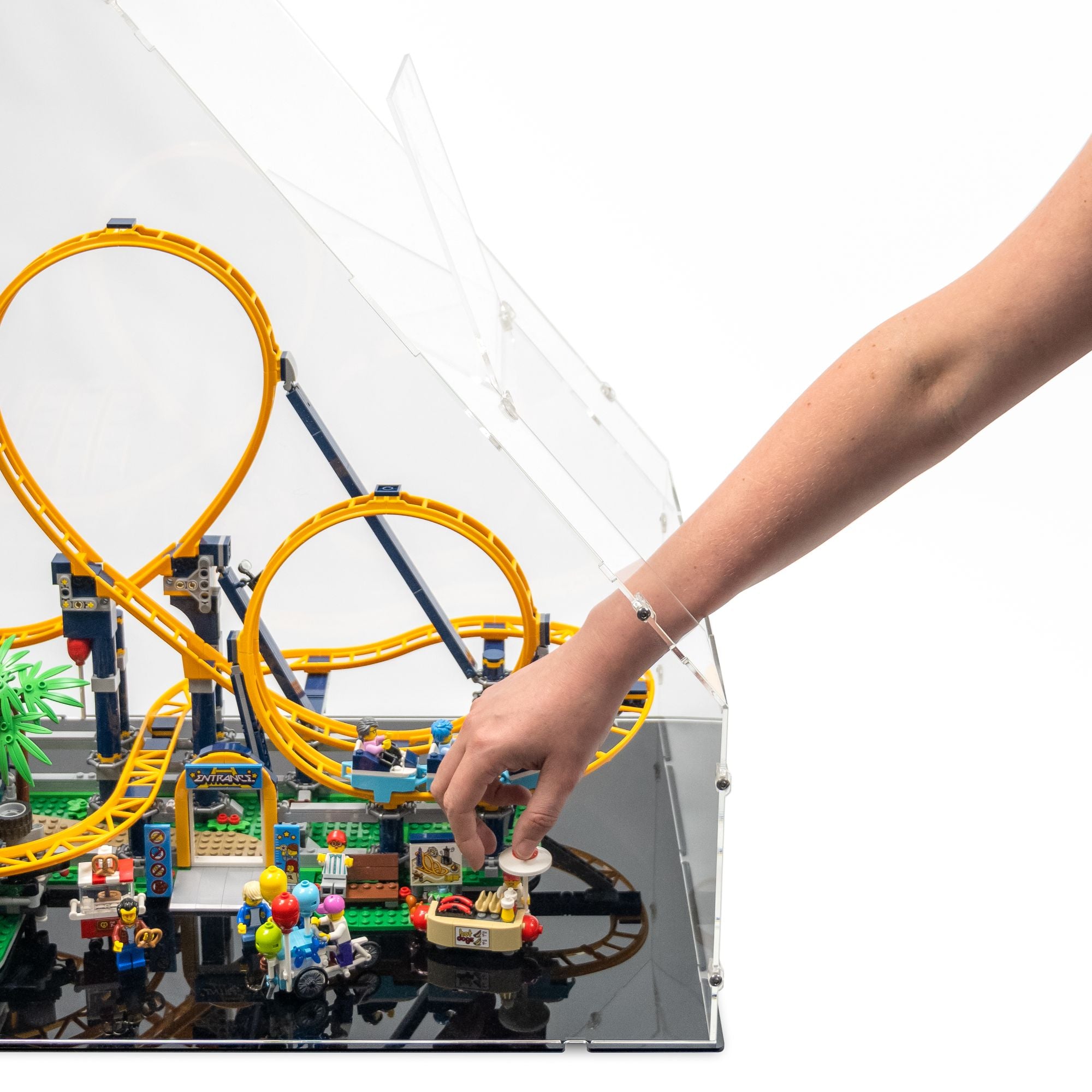Loop Coaster Display Case for LEGO 10303