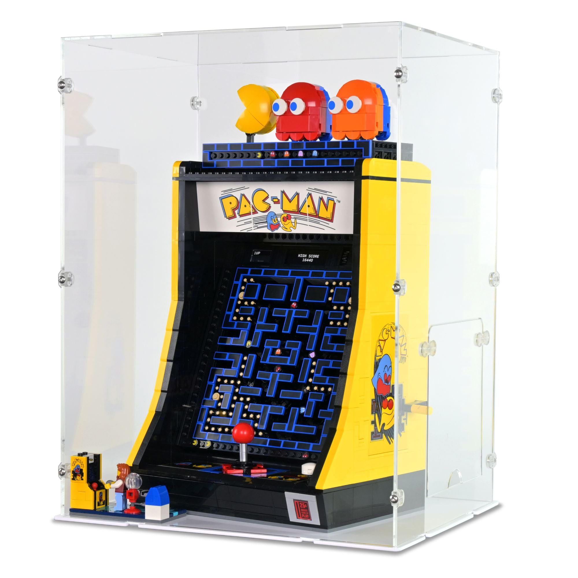 PAC-MAN Arcade Display Case for LEGO 10323