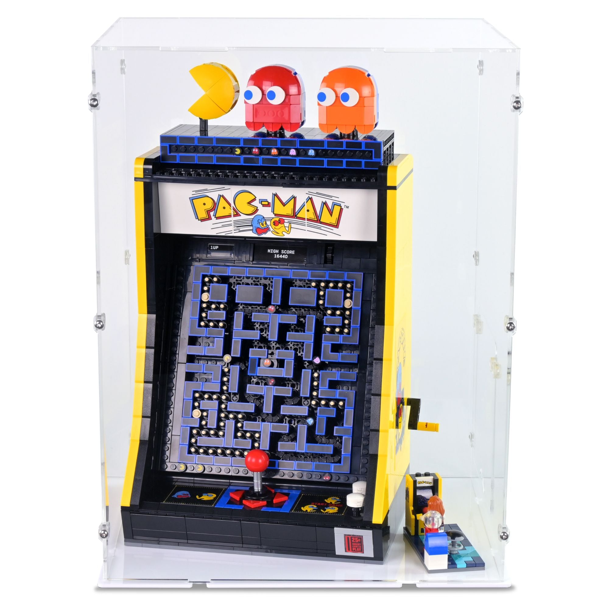PAC-MAN Arcade Display Case for LEGO 10323