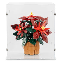 Poinsettia Display Case for LEGO 10370