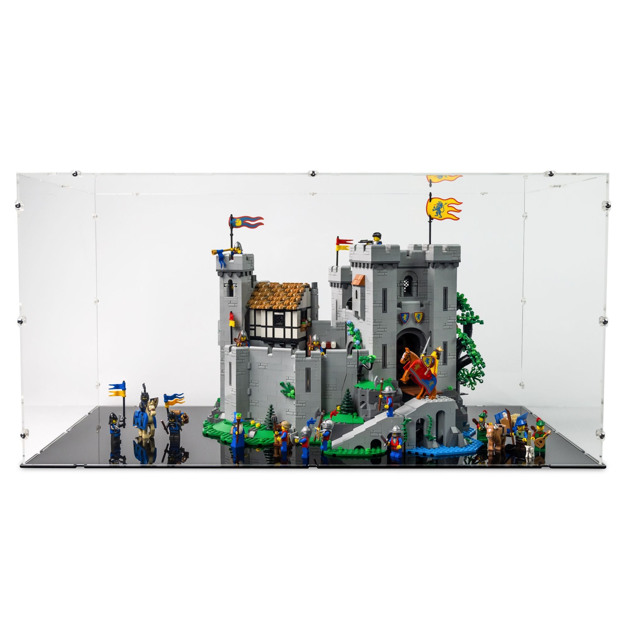 Lion Knights' Castle XL Display Case for LEGO 10305