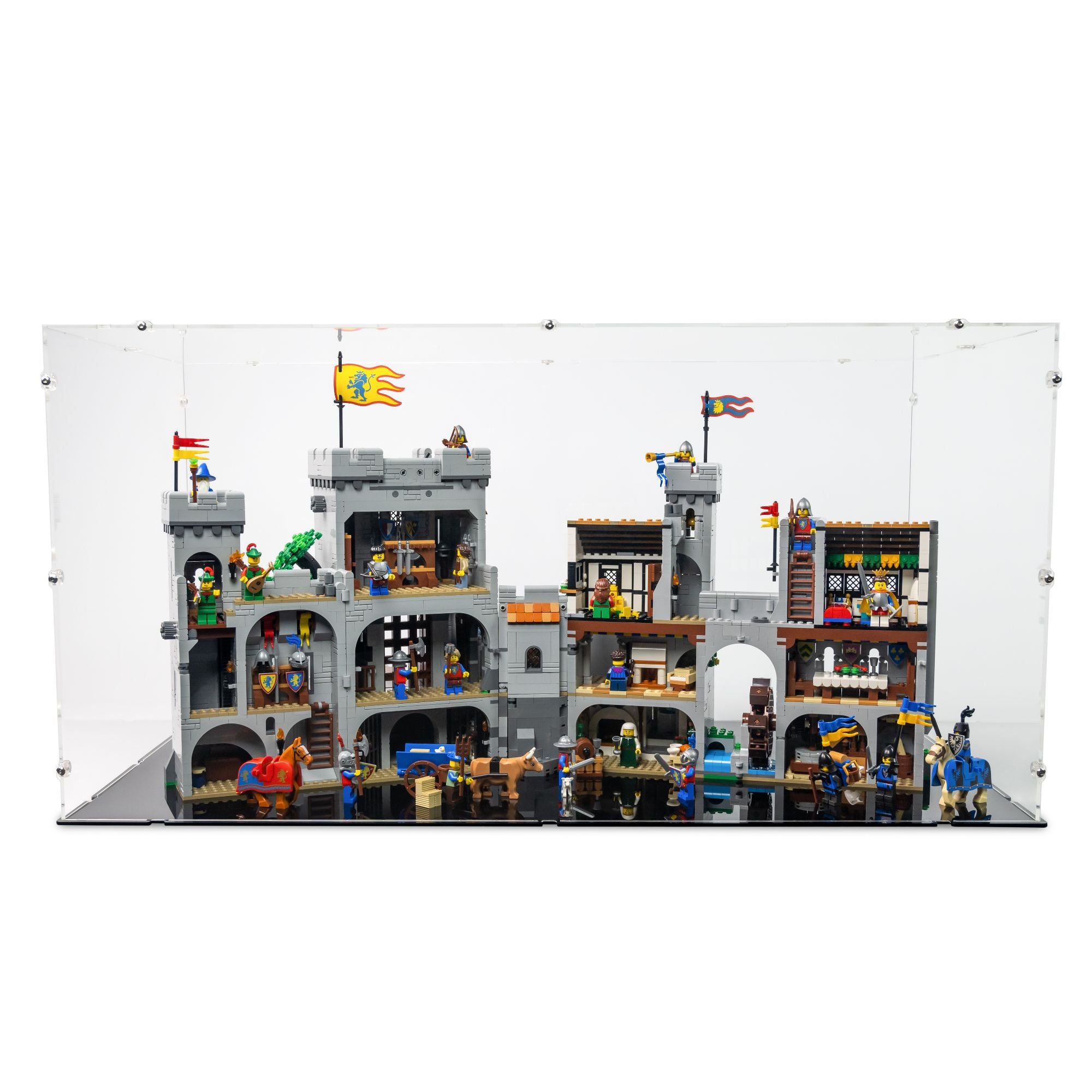 Lion Knights' Castle XL Display Case for LEGO 10305