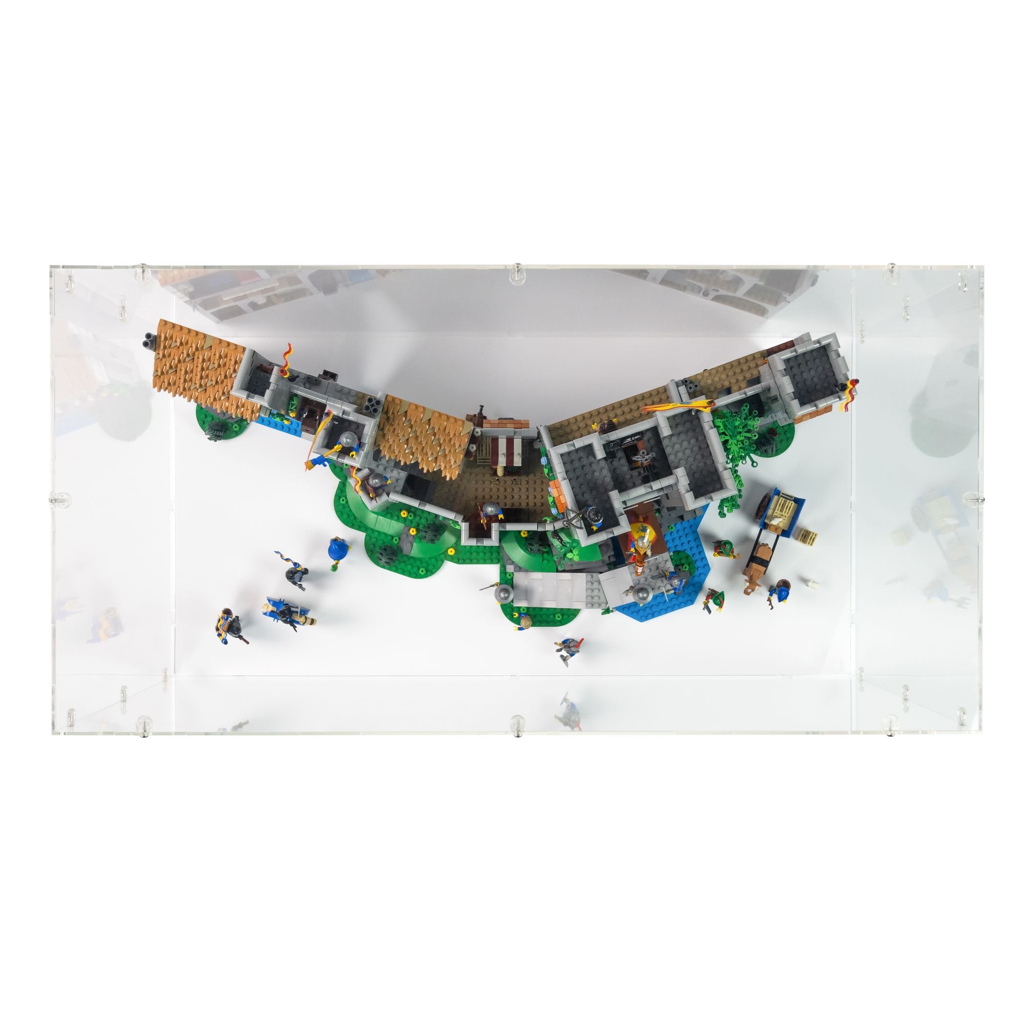 Lion Knights' Castle XL Display Case for LEGO 10305