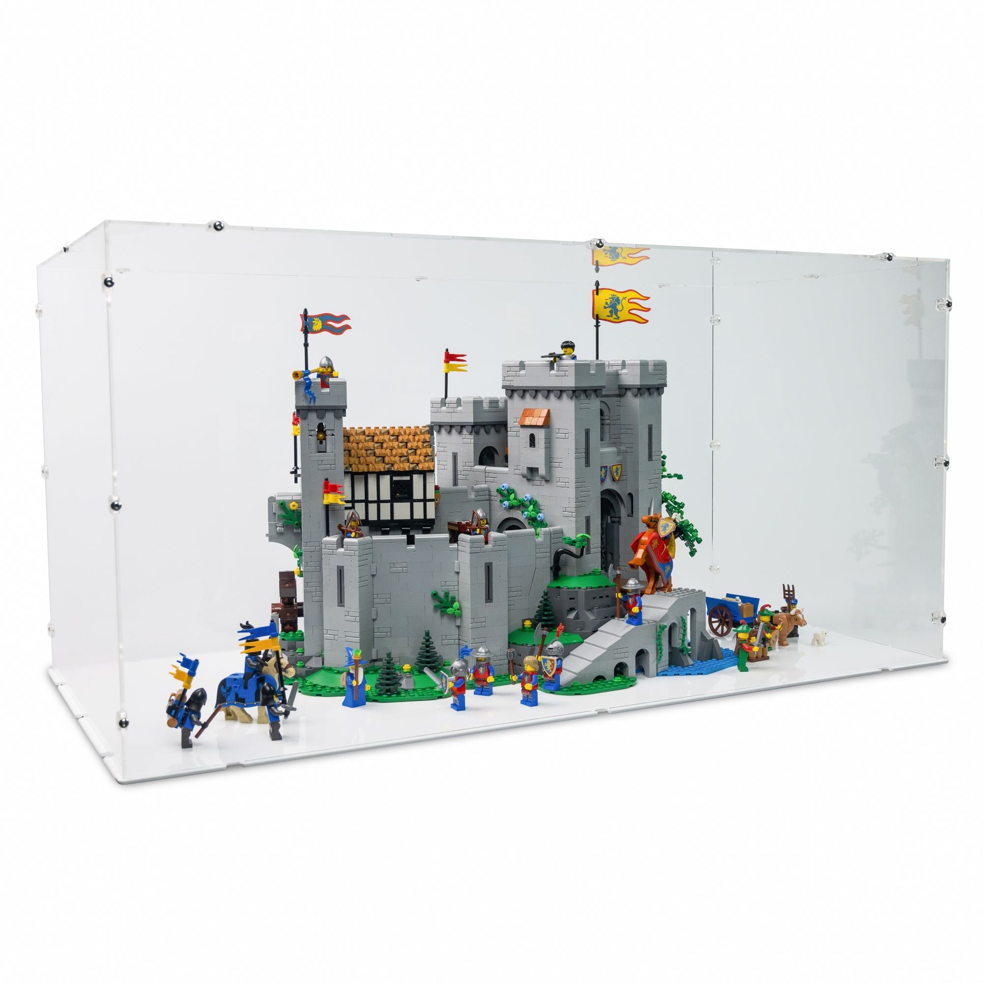 Lion Knights' Castle XL Display Case for LEGO 10305