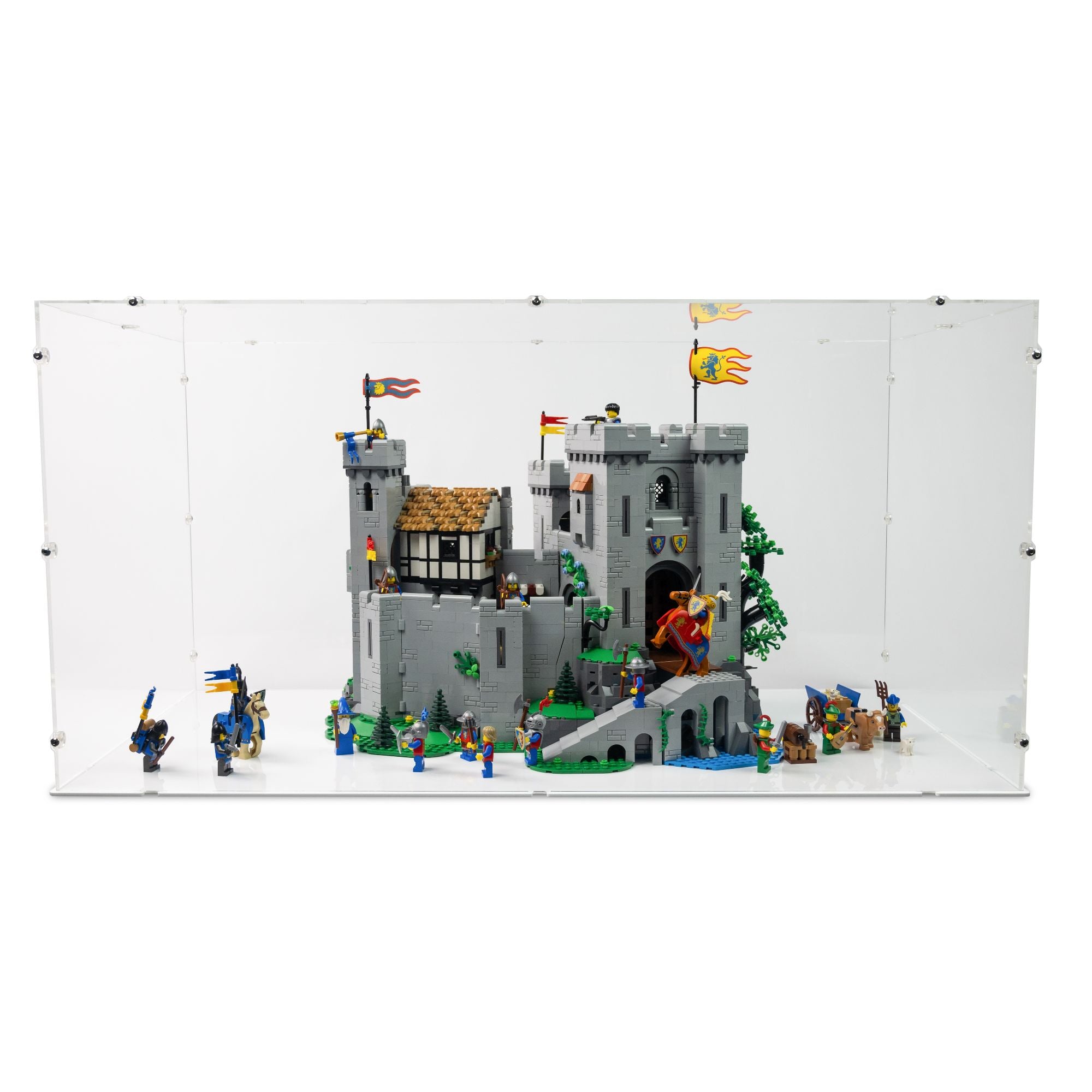 Lion Knights' Castle XL Display Case for LEGO 10305