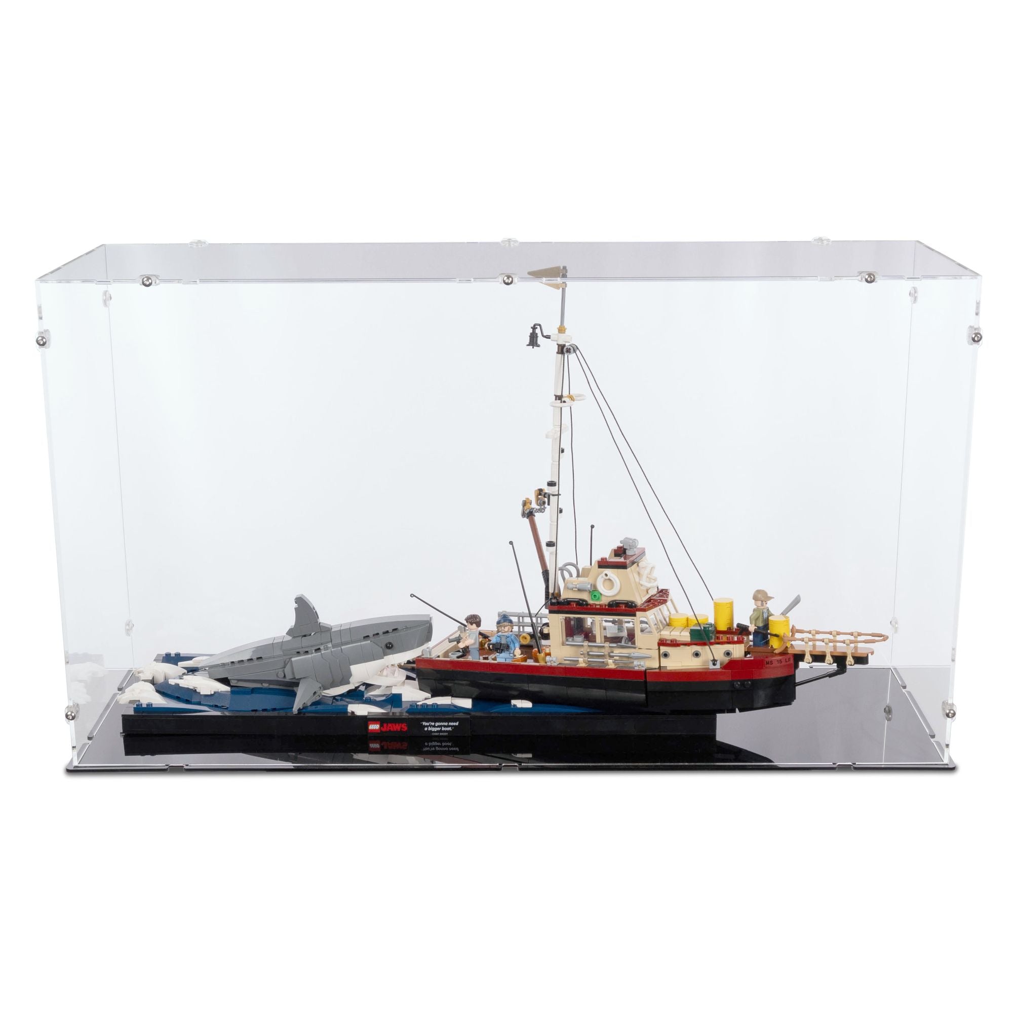 Jaws Display Case for LEGO 21350