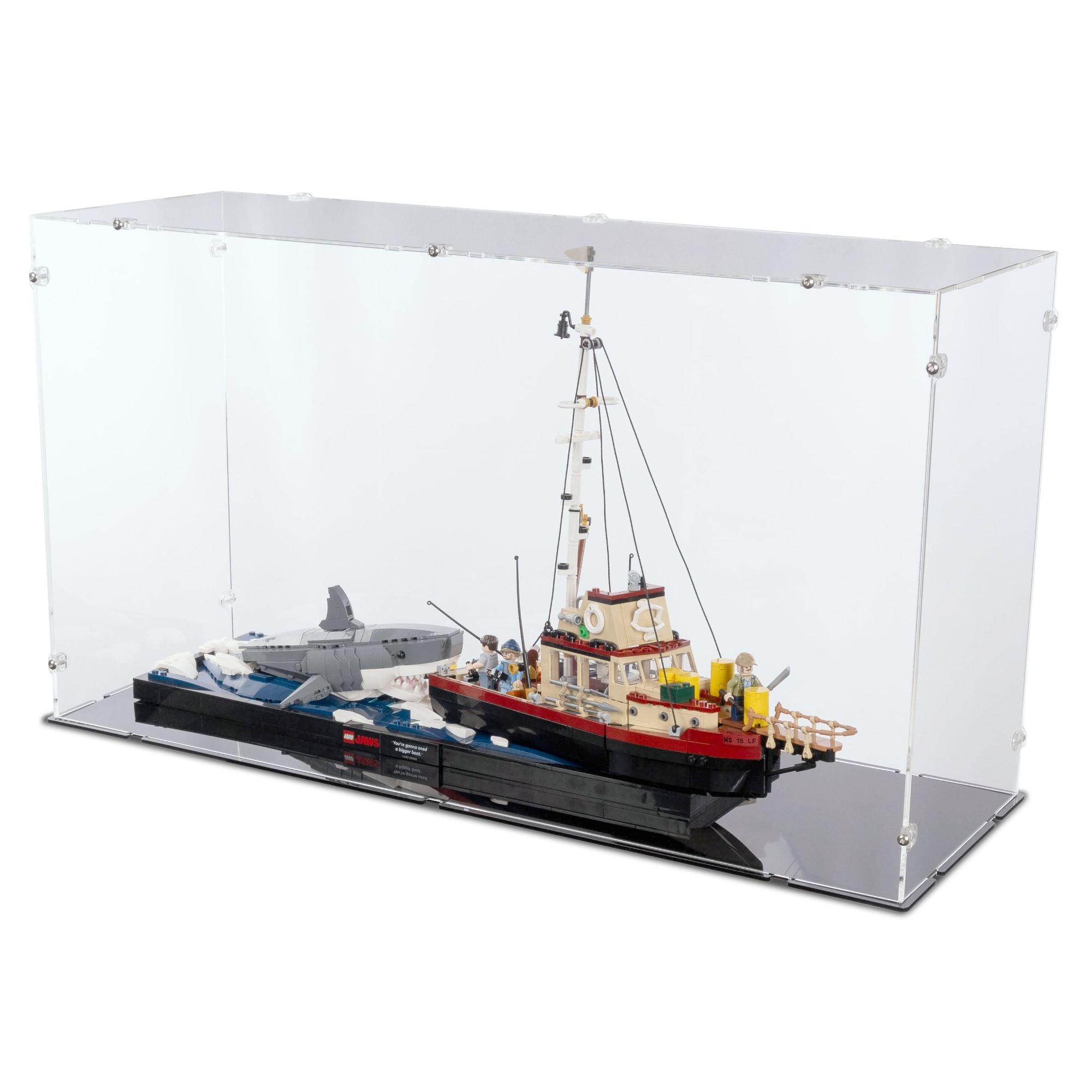 Jaws Display Case for LEGO 21350