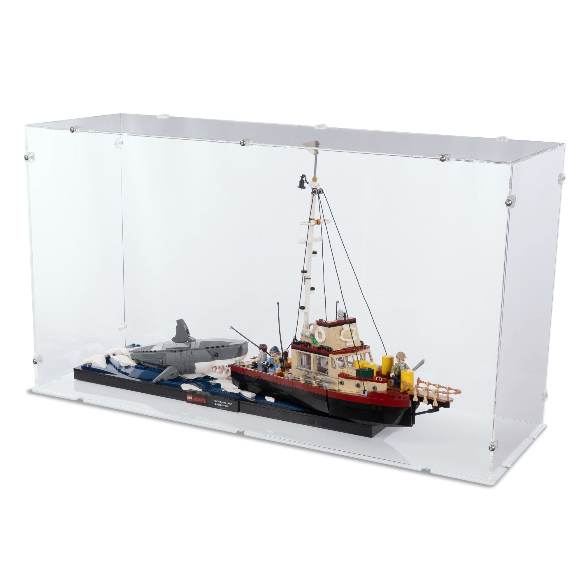 Jaws Display Case for LEGO 21350
