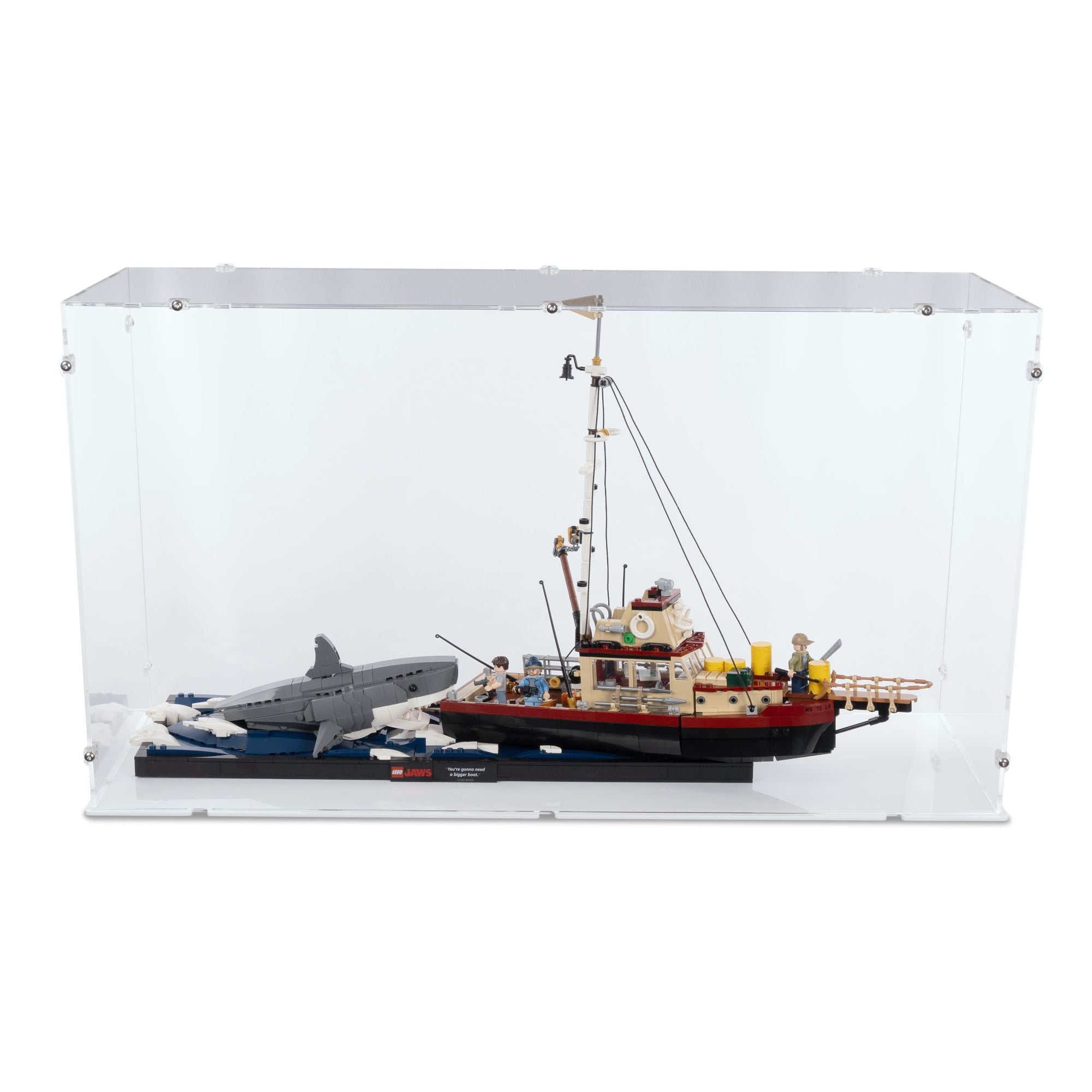 Jaws Display Case for LEGO 21350