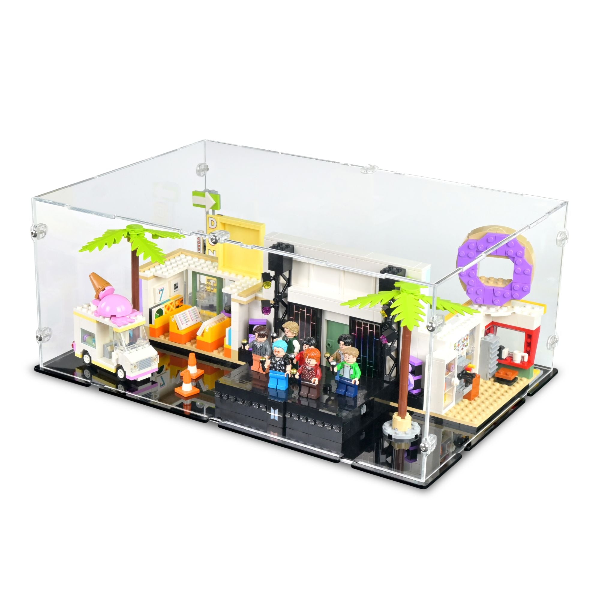 BTS Dynamite Display Case for LEGO 21339