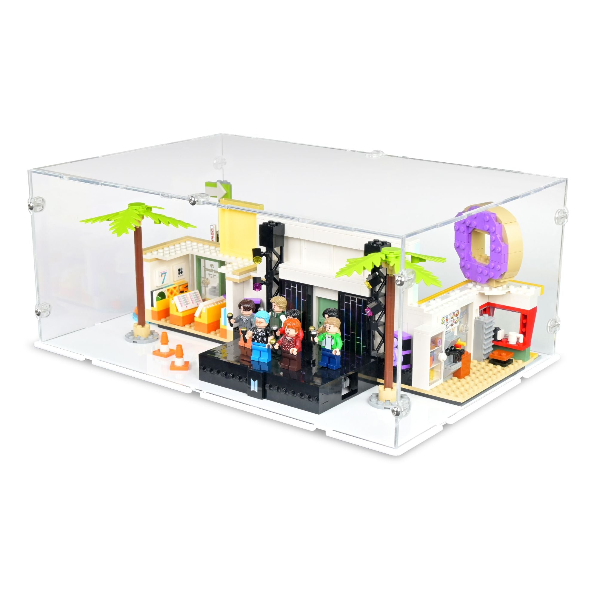 BTS Dynamite Display Case for LEGO 21339