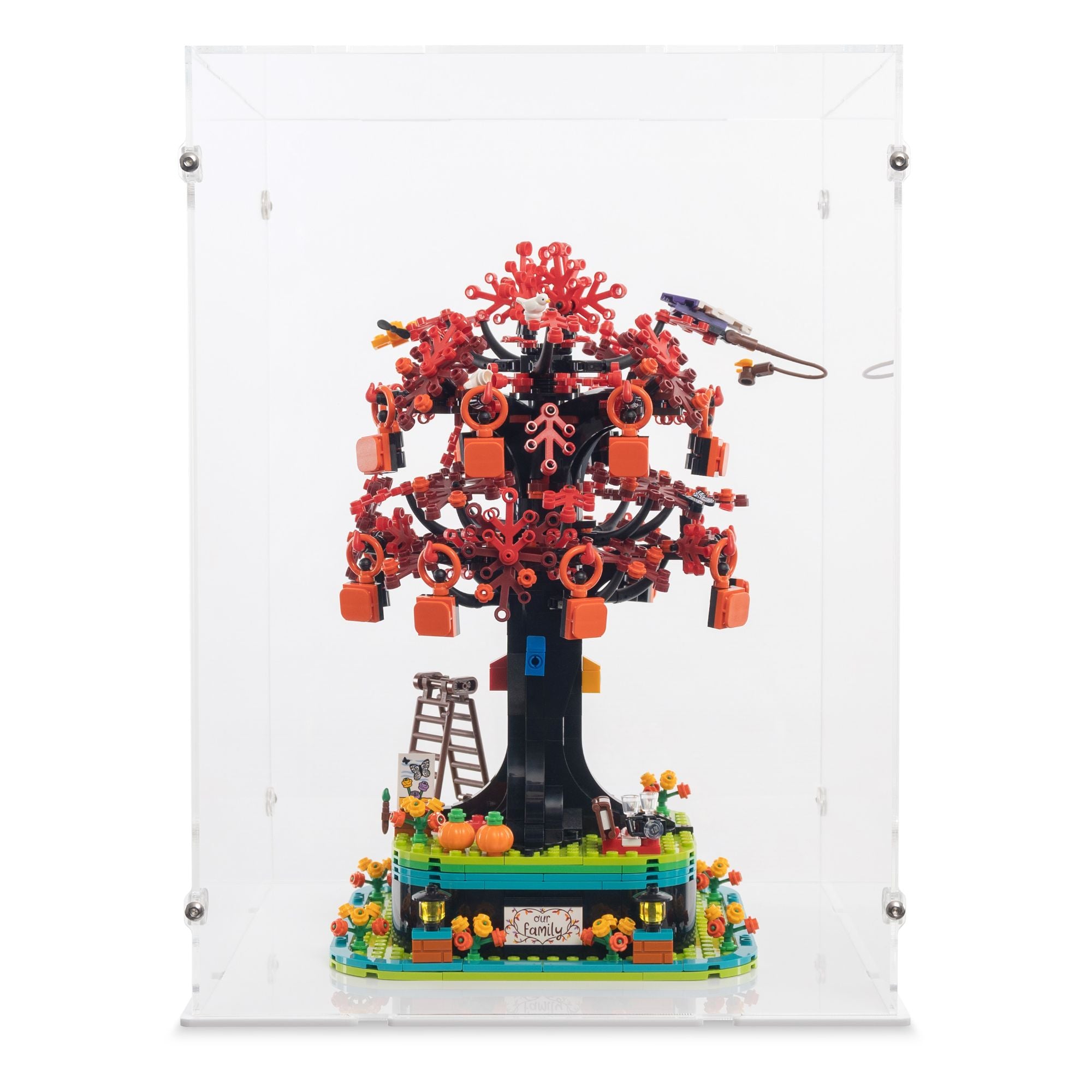 Family Tree Display Case for LEGO 21346