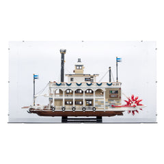 River Steamboat Display Case for LEGO 21356