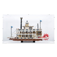 River Steamboat Display Case for LEGO 21356