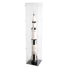 NASA Apollo Saturn V Display Case (Vertical) for LEGO 21309/92176