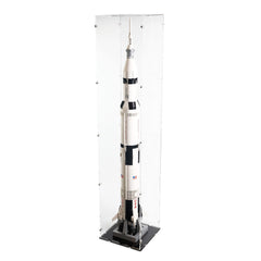 NASA Apollo Saturn V Display Case (Vertical) for LEGO 21309/92176