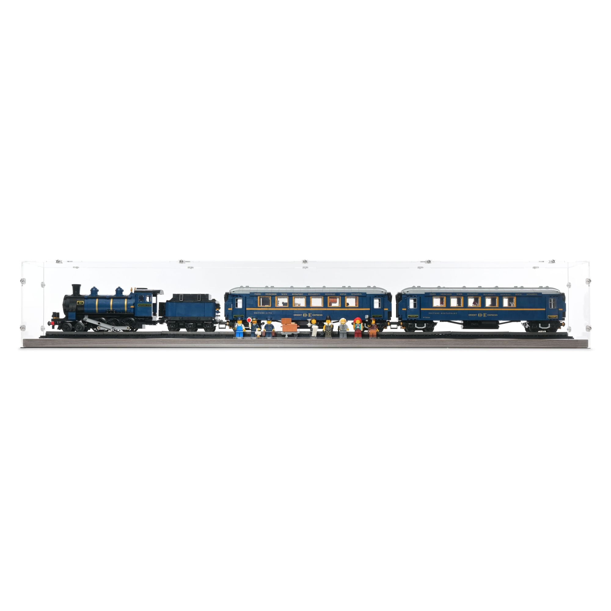 The Orient Express Train Display Case for LEGO 21344