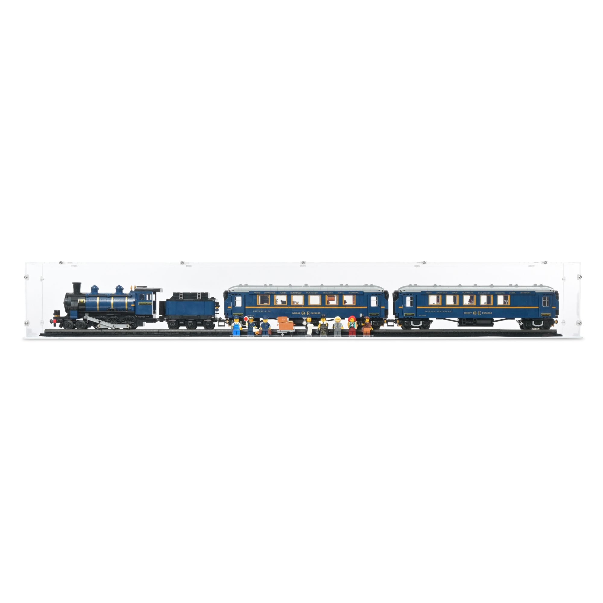 The Orient Express Train Display Case for LEGO 21344
