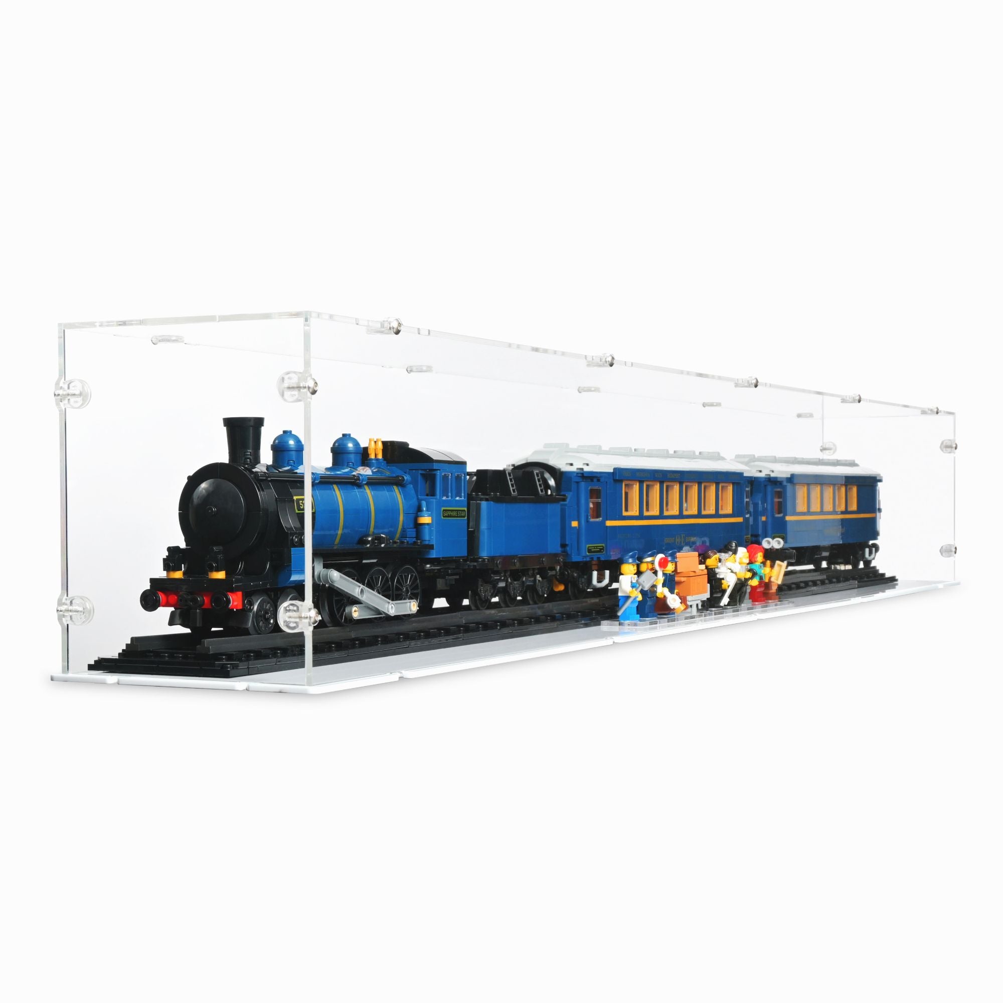 The Orient Express Train Display Case for LEGO 21344
