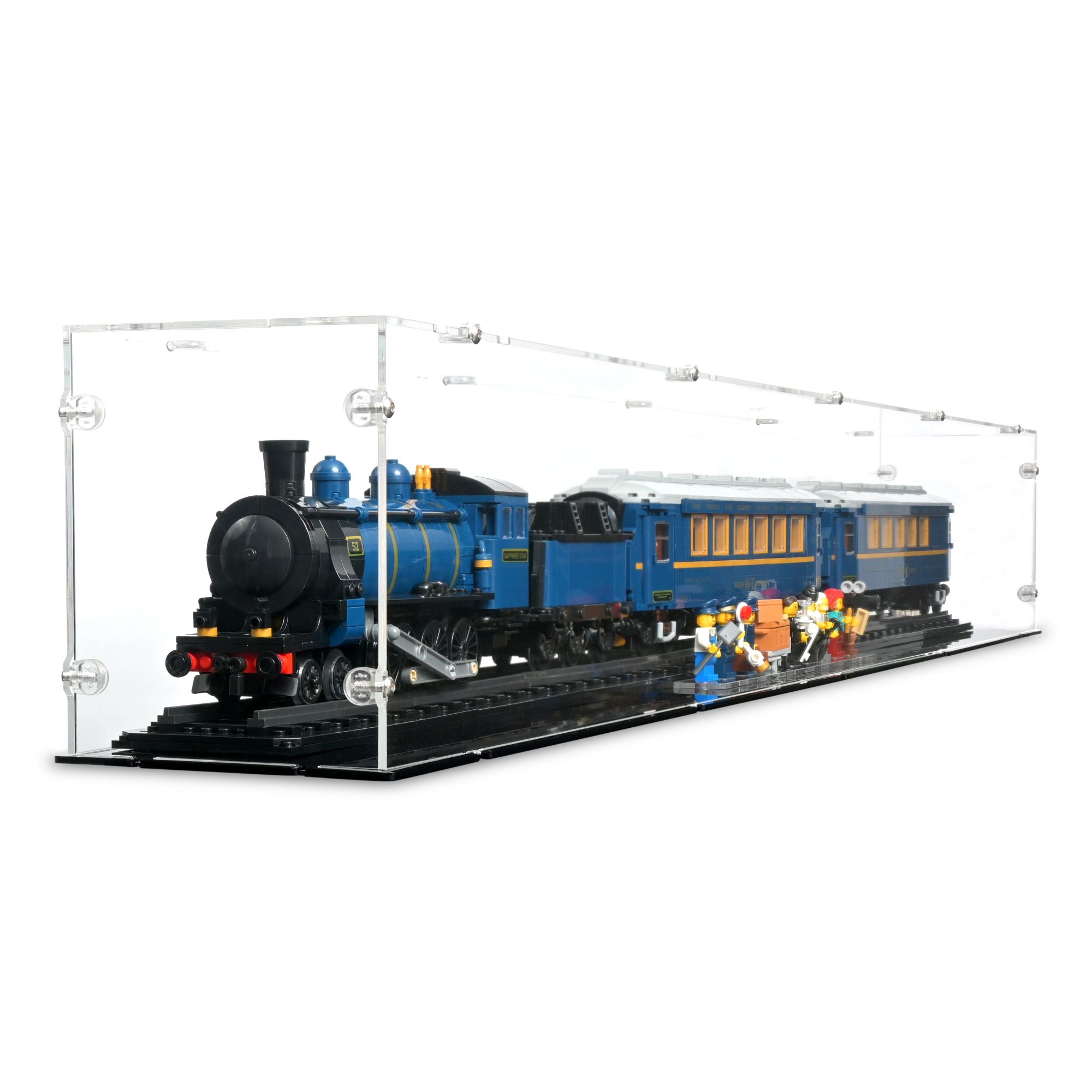 The Orient Express Train Display Case for LEGO 21344