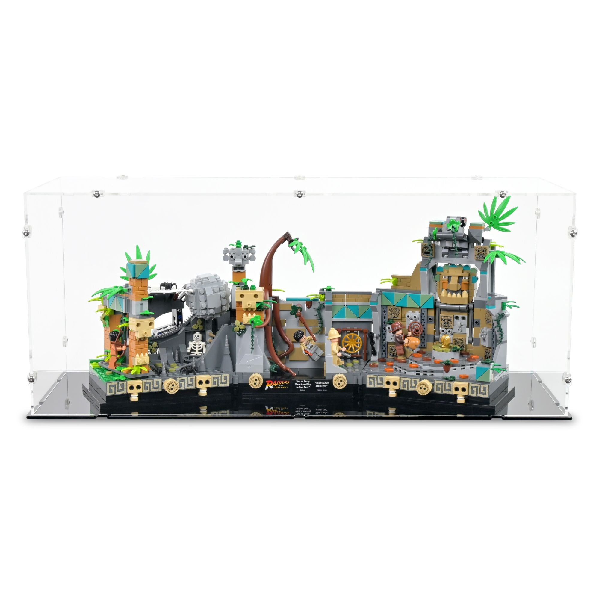 Temple of the Golden Idol Display Case for LEGO 77015