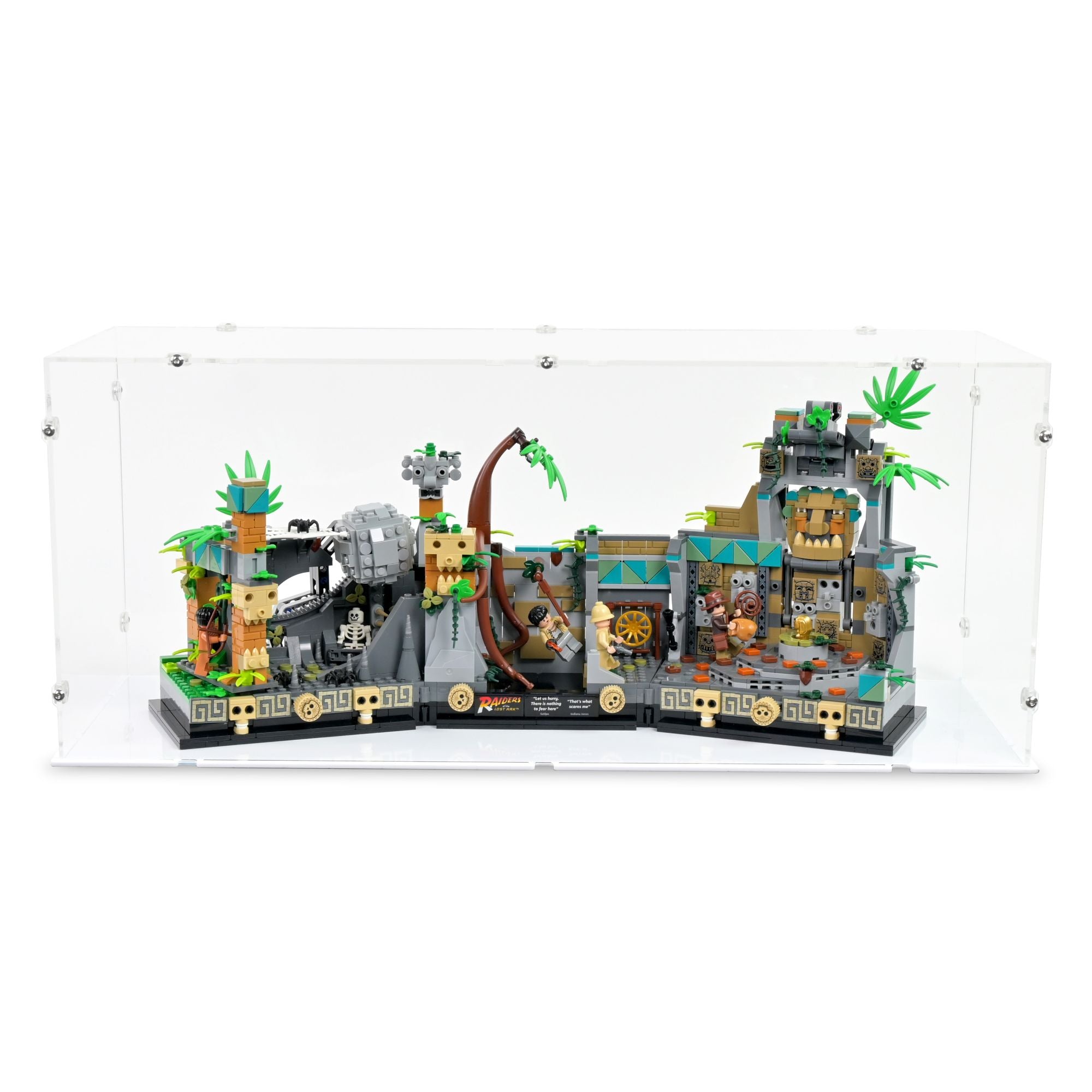 Temple of the Golden Idol Display Case for LEGO 77015