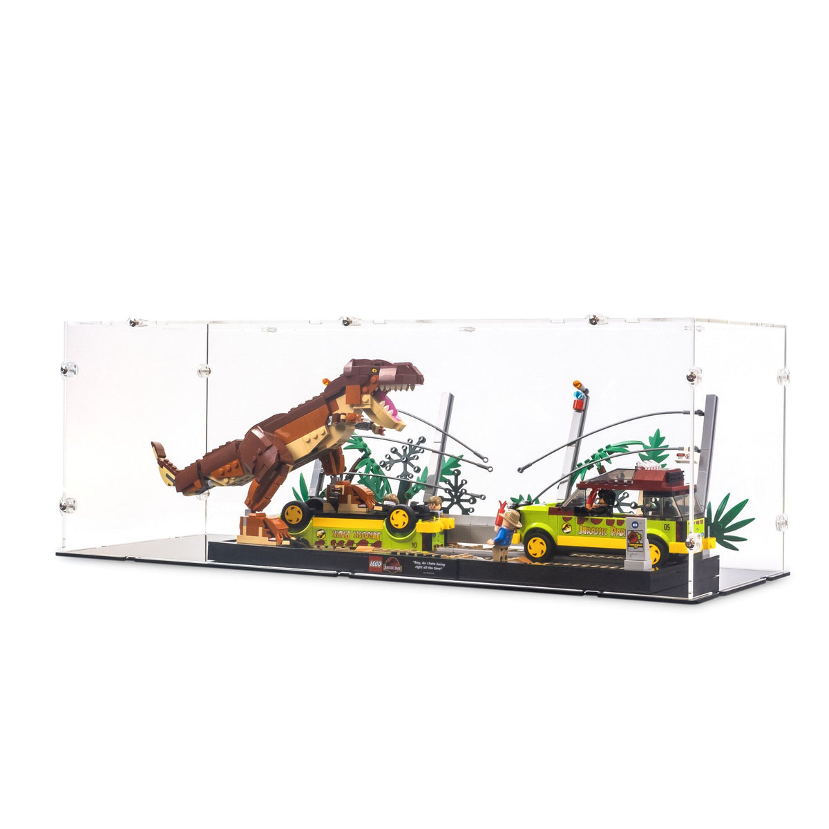 Jurassic Park T. rex Breakout Display Case for LEGO 76956