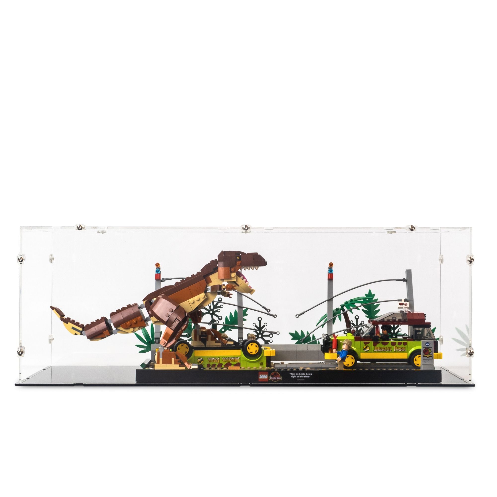 Jurassic Park T. rex Breakout Display Case for LEGO 76956