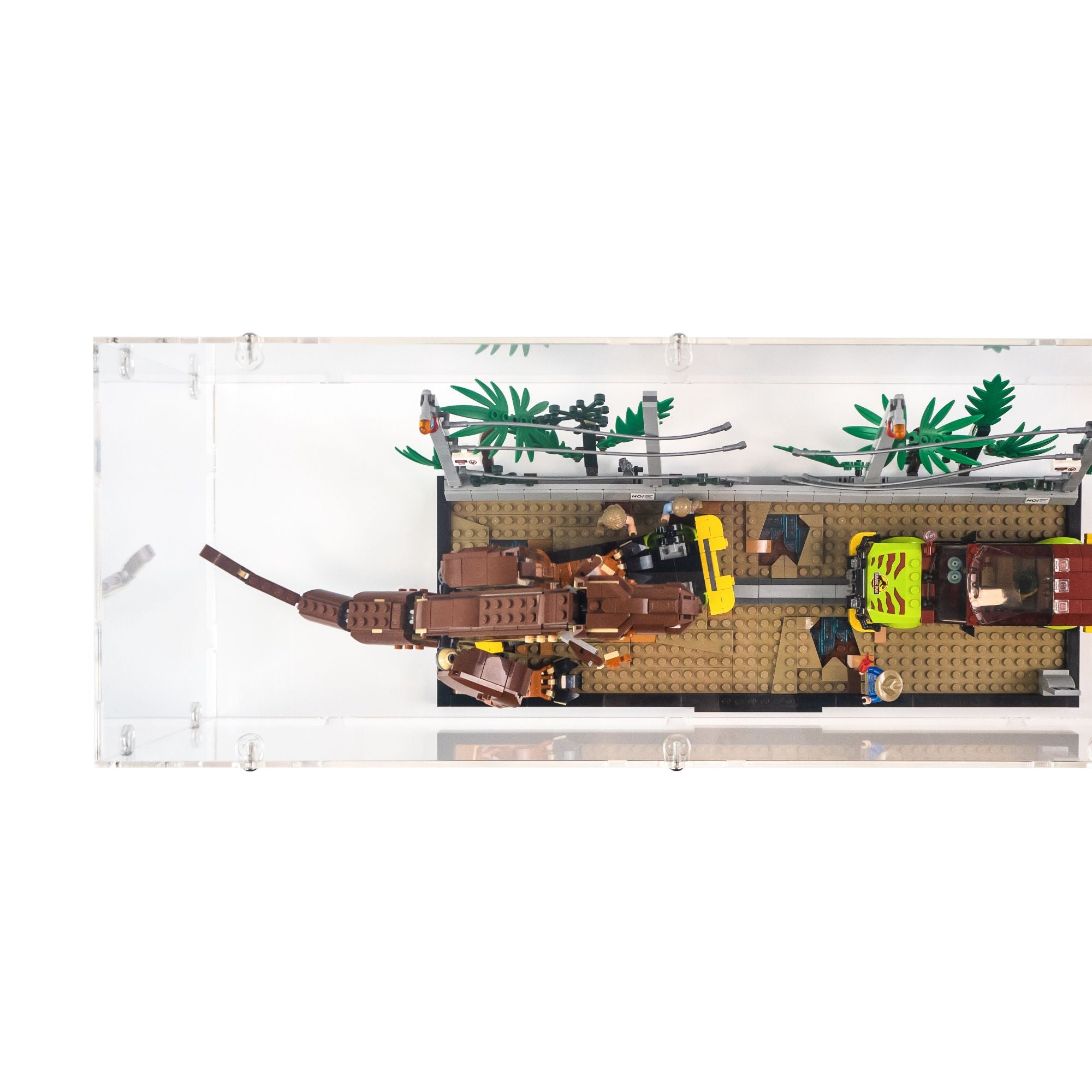 Jurassic Park T. rex Breakout Display Case for LEGO 76956