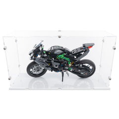 Kawasaki Ninja H2R Motorcycle Display Case for LEGO 42170