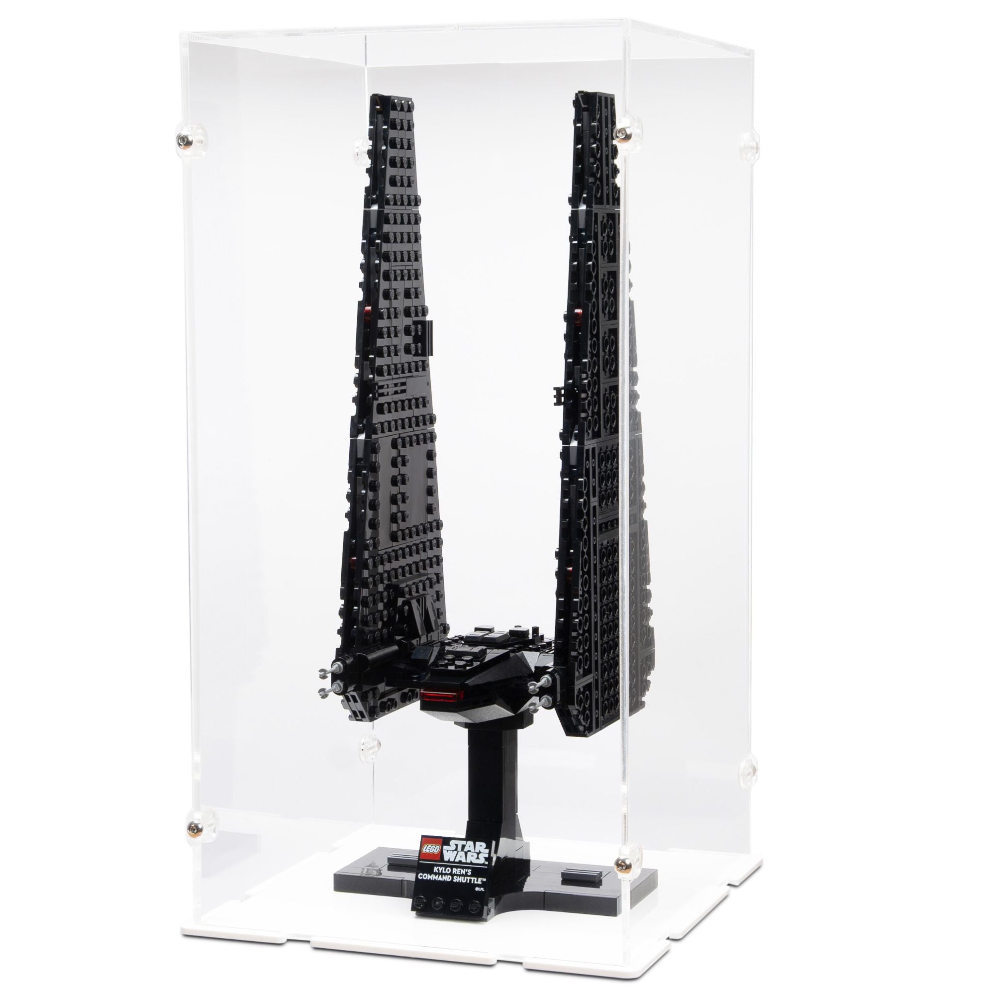 Kylo Ren's Command Shuttle Display Case for LEGO 75406
