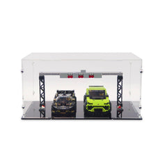 Lamborghini Urus ST-X & Lamborghini Huracán Super Trofeo EVO Display Case for LEGO 76899