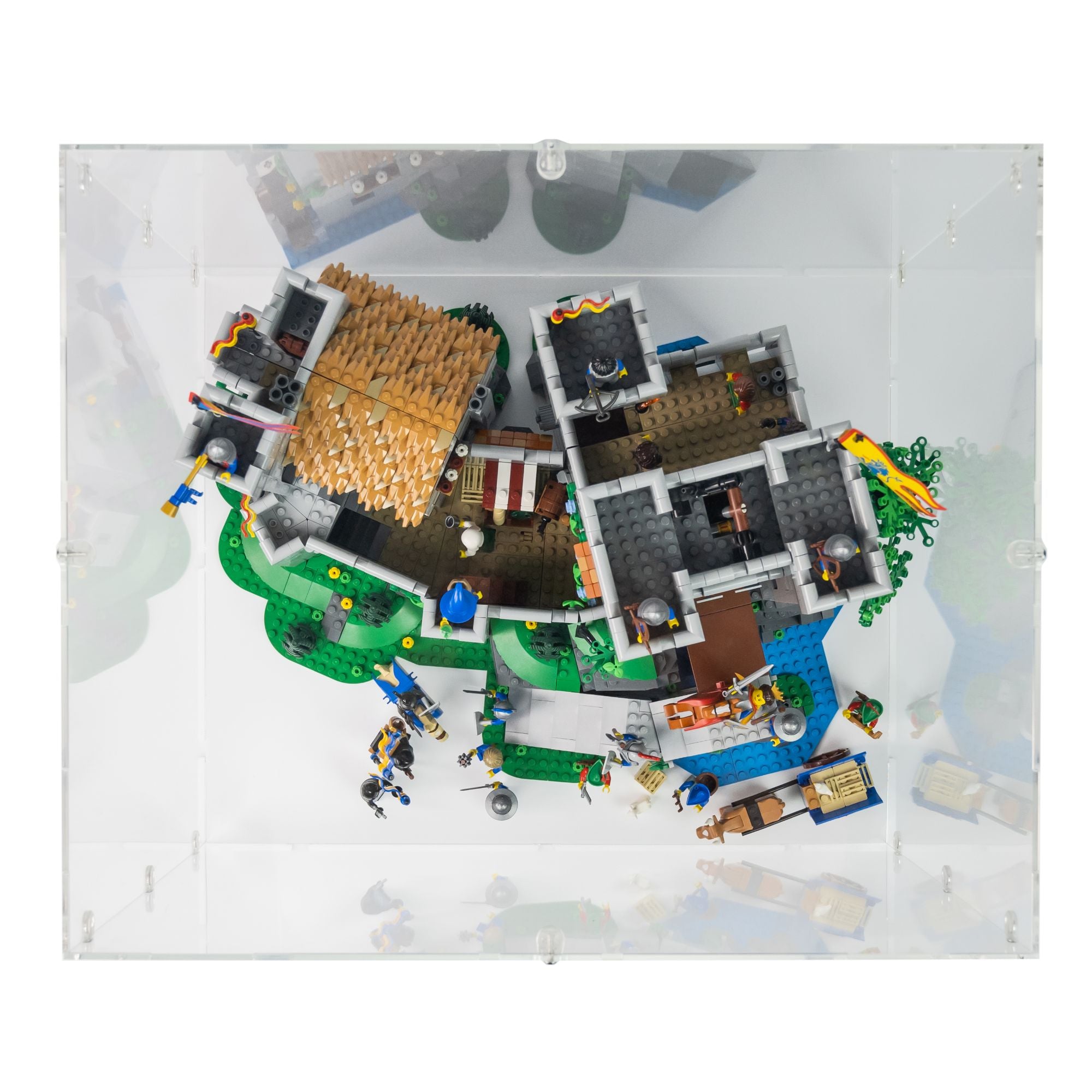 Lion Knights' Castle Display Case for LEGO 10305