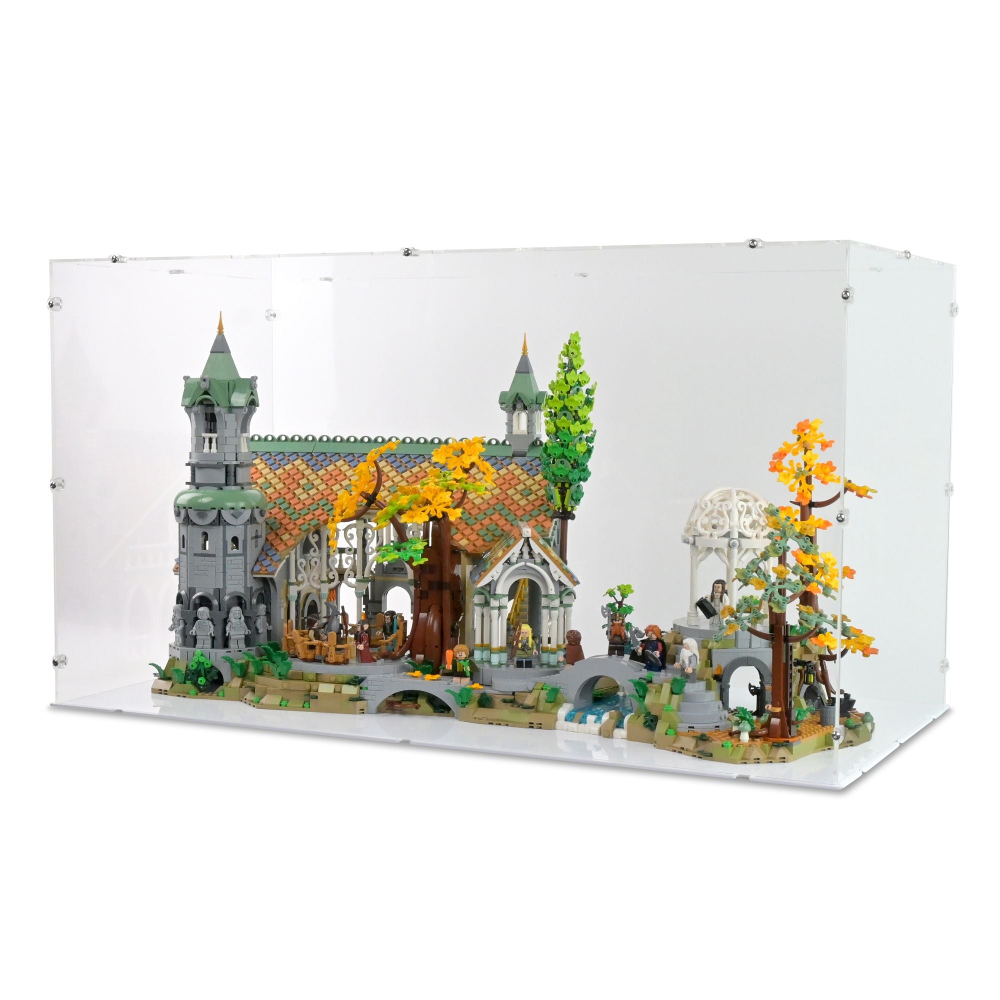 Lord of the Rings Rivendell Display Case for LEGO 10316