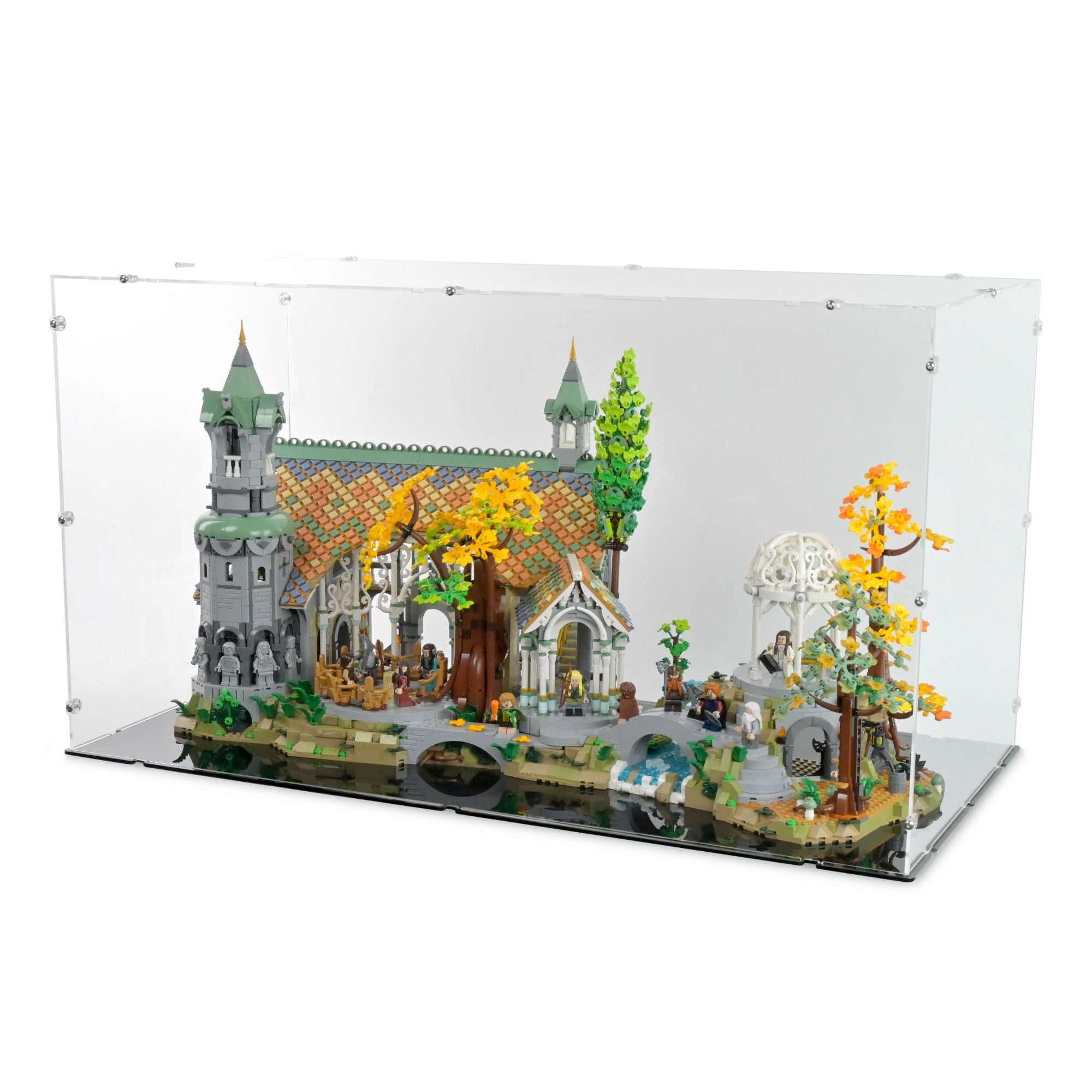 Lord of the Rings Rivendell Display Case for LEGO 10316