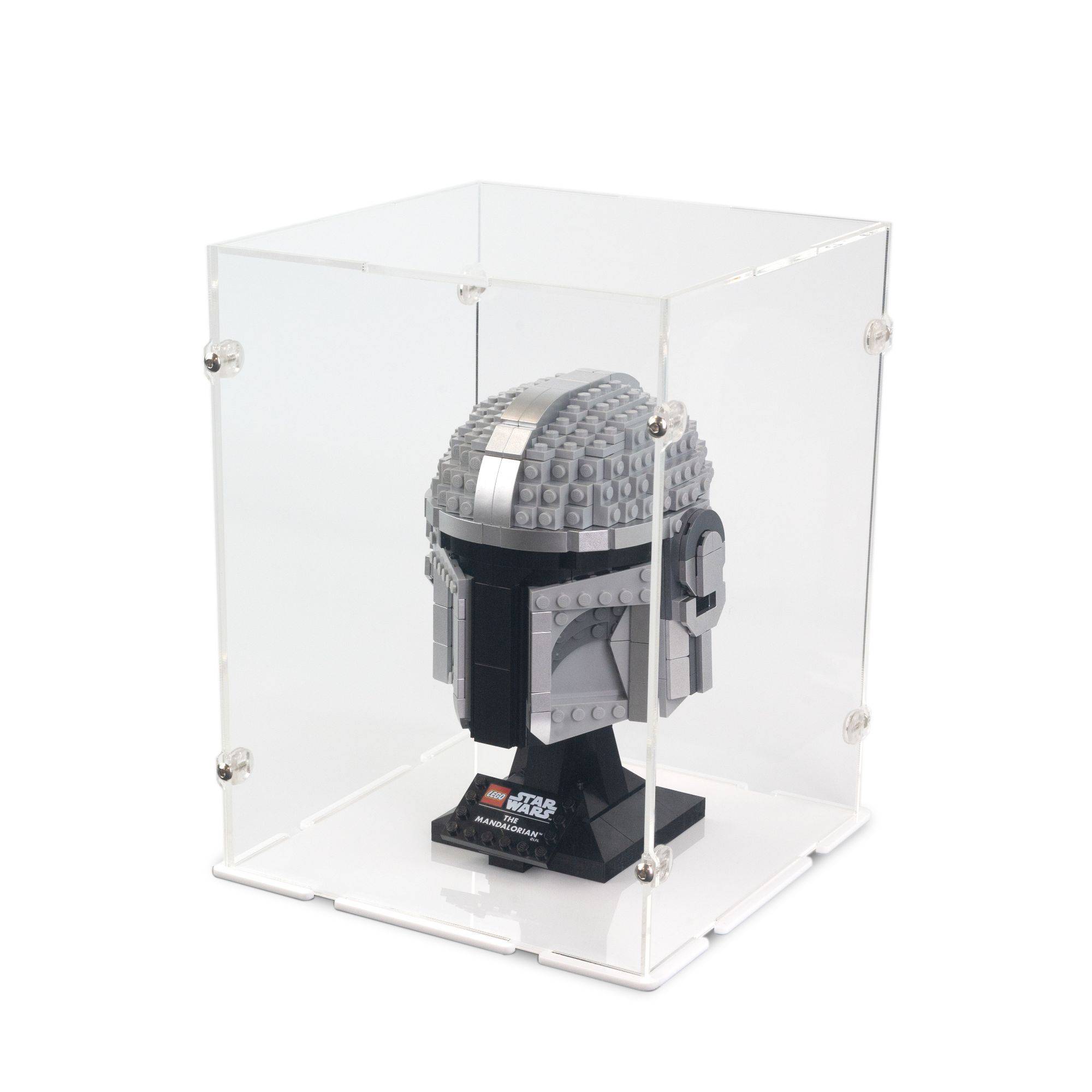 The Mandalorian Helmet Display Case for LEGO 75328