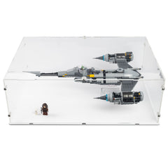 Mandalorian's N-1 Starfighter Display Case & Stand for LEGO 75325
