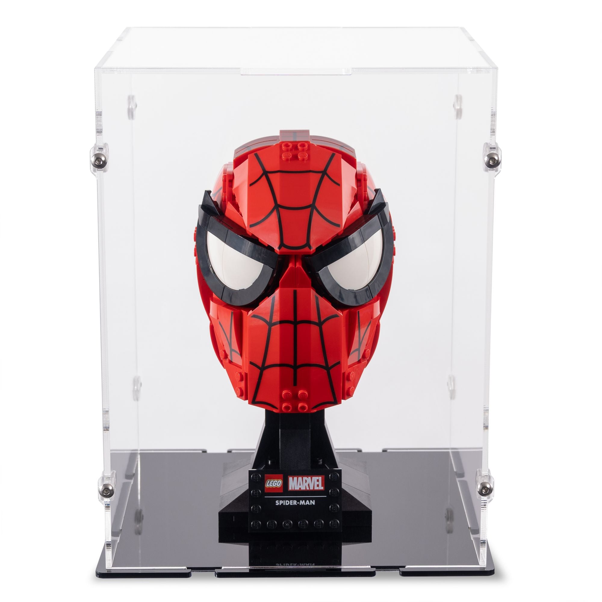 Spider-Man's Mask Display Case for LEGO 76285